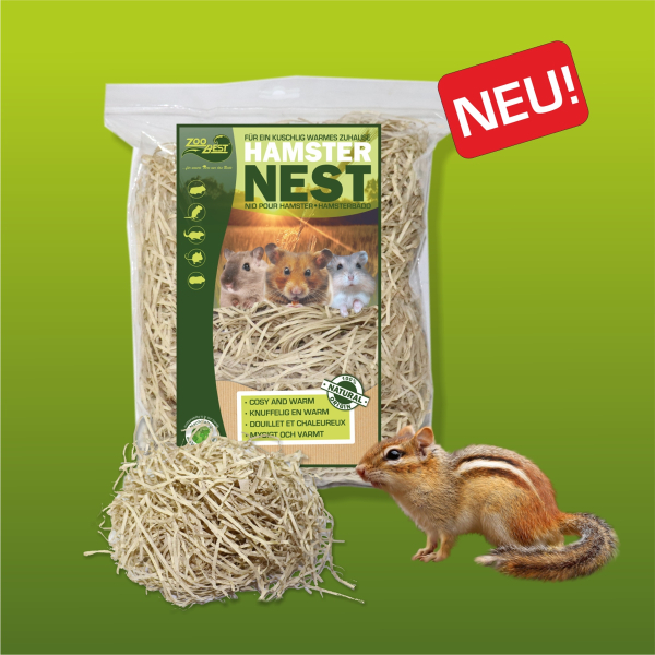 Zoobest Hamsternest 100g made of grass paper